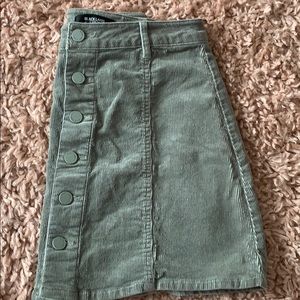 Black label Corduroy skirt